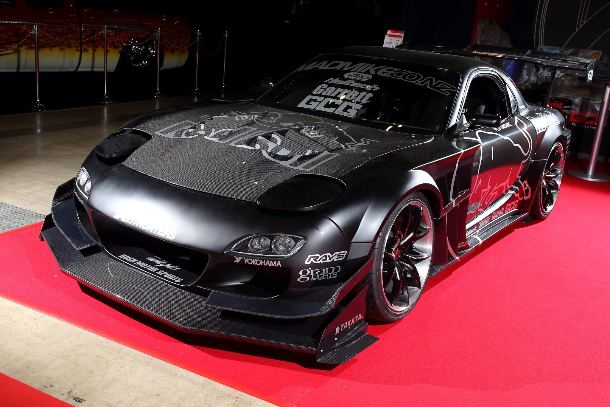 TCP Magic G-FACE wide body kit type TT CF version RX-7 FD3S CarshopGLOW.