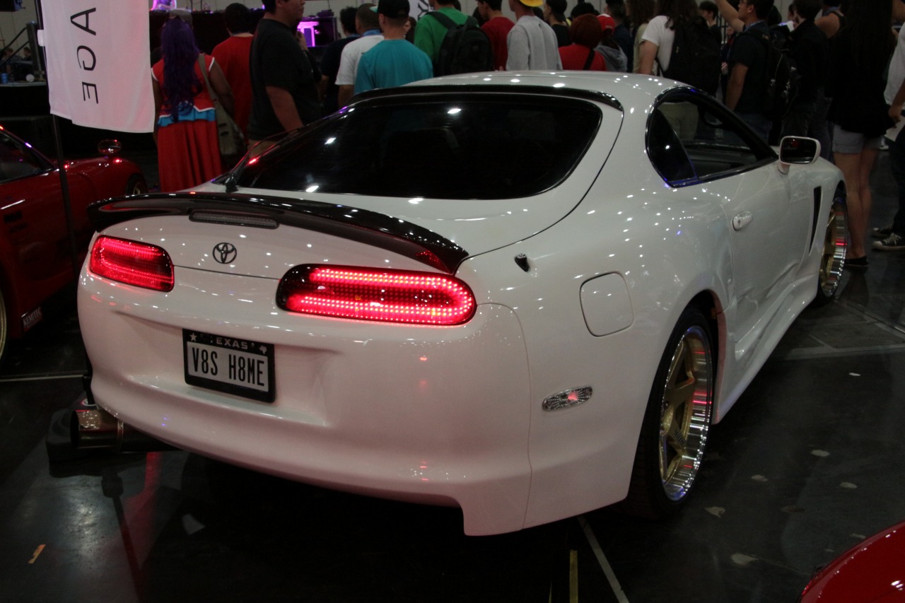 1) Car Shop Glow TOYOTA SUPRA JZA80 Custom LED tail lights. (smoked)|Carsho...