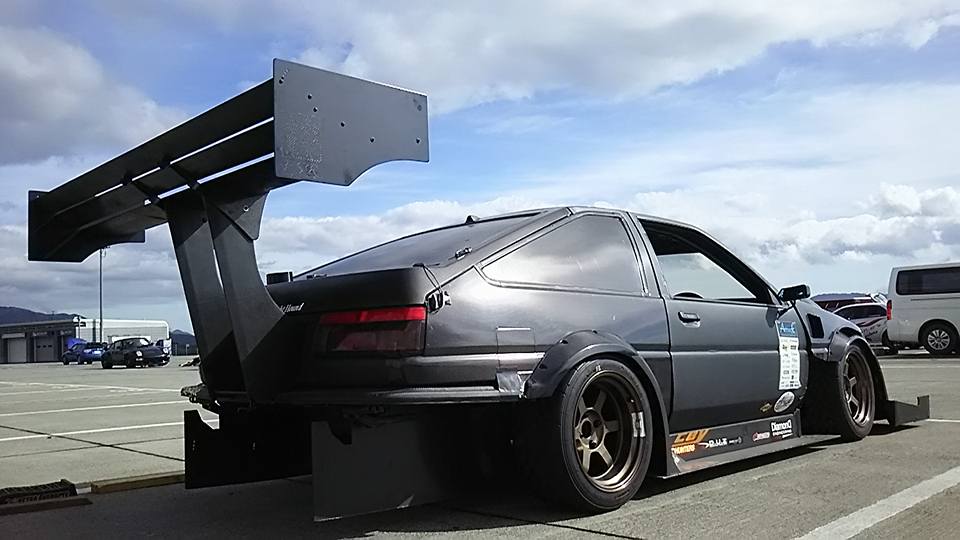 カーボンジャンキー Ae86 3ドア用ドライカーボンクォーターパネル Carshopglow