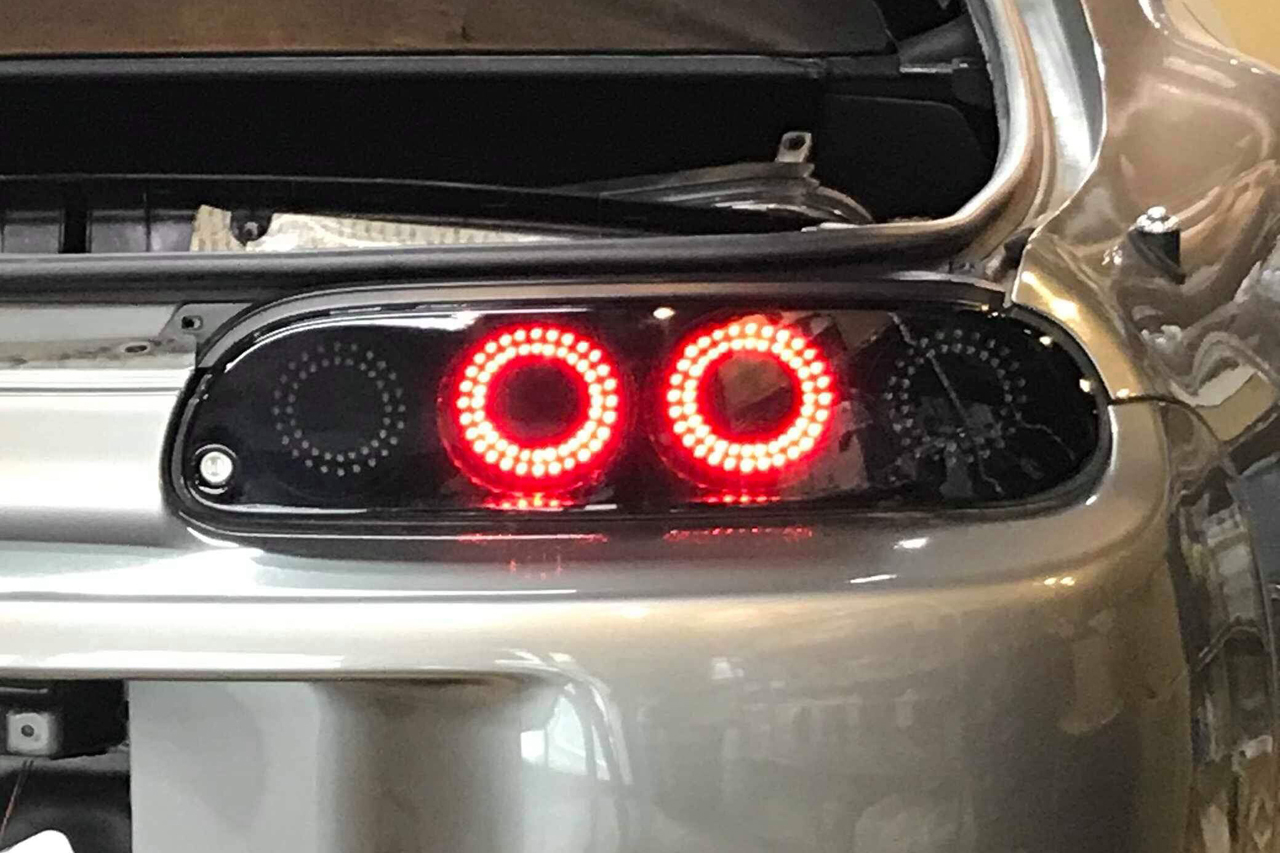 Ver. 2) Car Glow TOYOTA SUPRA JZA80 Custom LED lights. (smoked )|CarshopGLOW