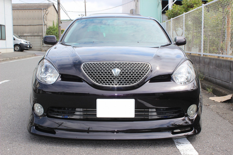 JZX110 ヴェロッサ 純正フロントエアロ フロントスポイラー ハーフ 
