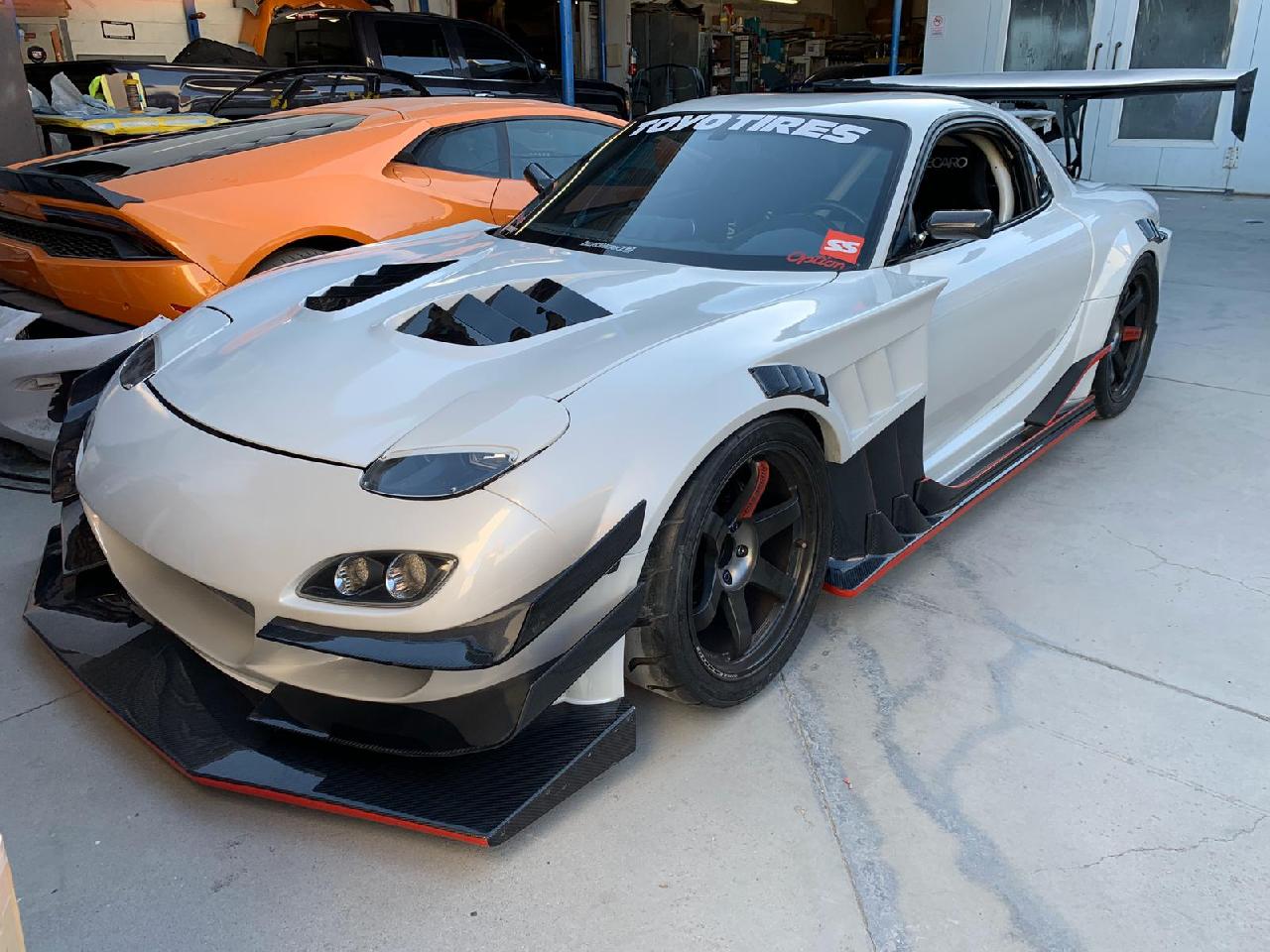 FD3S RX-7 / exterior & aero / TCP magic. 