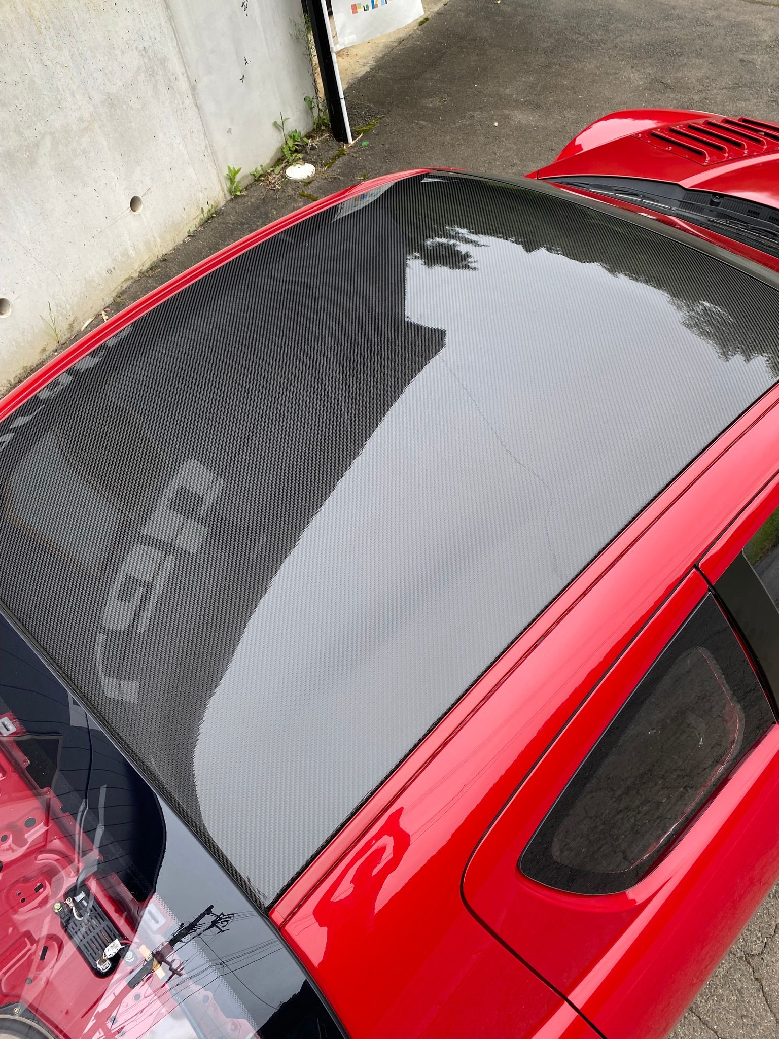 SUP カーボン CF Lab マツダ RX-8 SE3P カーボンルーフ（標準仕様）|CarshopGLOW