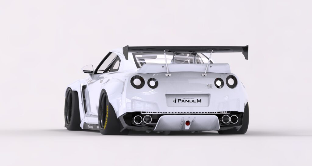 Pandem RocketBunny R35 V2 GT Wing FRP (Including Wing Rod)|CarshopGLOW